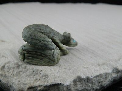 Wolf Zuni Fetish Carving - Wilfred Cheama - High Lonesome Trading
