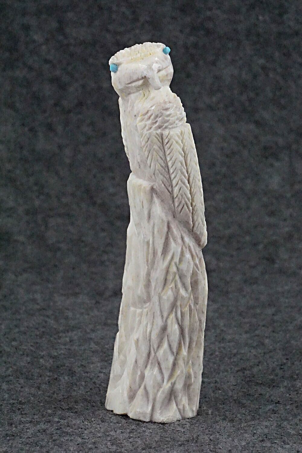 Eagle Zuni Fetish Carving - Mike Tucson