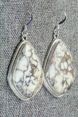 Wild Horse & Sterling Silver Earrings - Annie Spencer