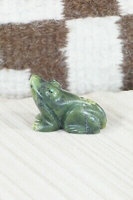 Frog Zuni Fetish Carving - Rosella Soseeah