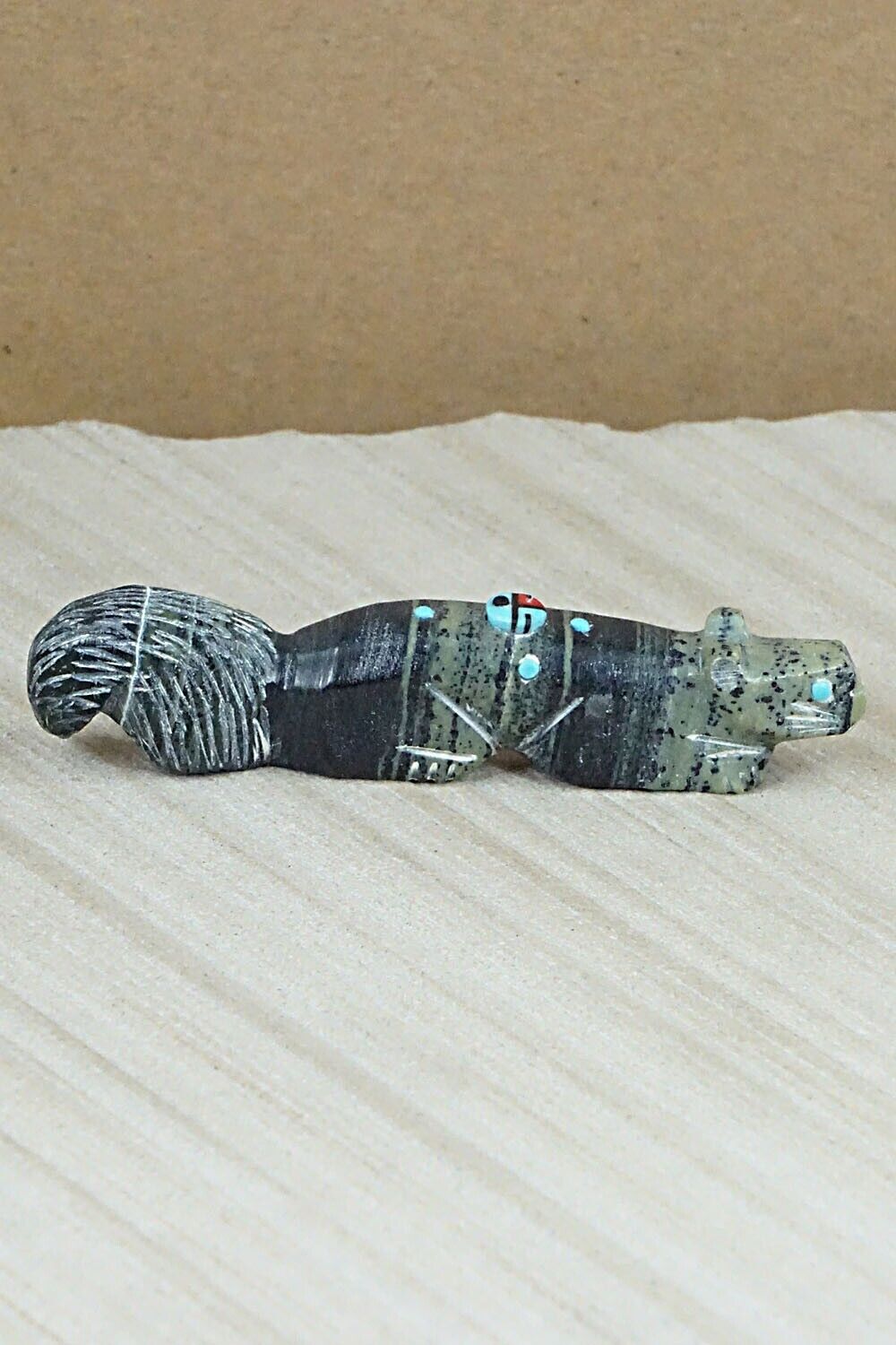 Squirrel Zuni Fetish Carving - Danette Laate