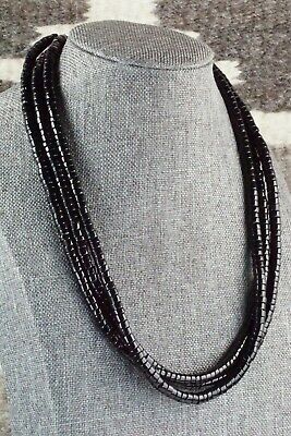 Agate & Sterling Silver Necklace - Navajo
