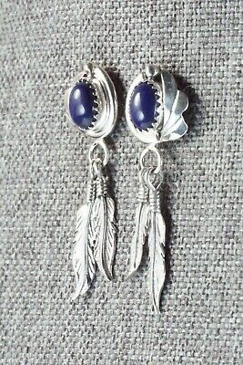 Lapis & Sterling Silver Earrings - Mark Davis