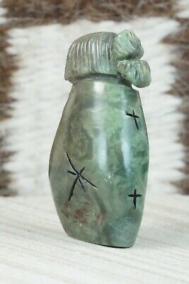 Corn Maiden Zuni Fetish Carving - Sandra Quandelacy