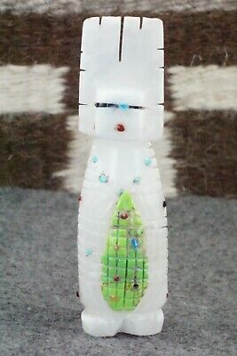Corn Maiden Zuni Fetish Carving - Carl Etsate