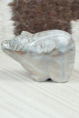 Bear Zuni Fetish Carving - Delvin Leekya