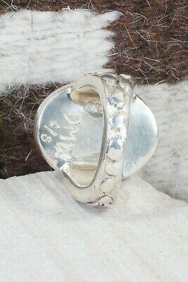 Turquoise & Sterling Silver Ring - Donovan Wilson - Size 9 - High Lonesome Trading