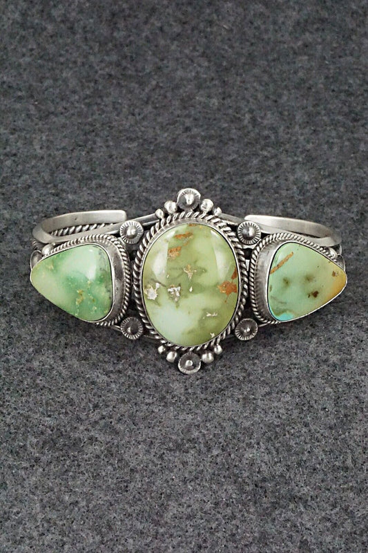 Turquoise & Sterling Silver Bracelet - Derrick Gordon