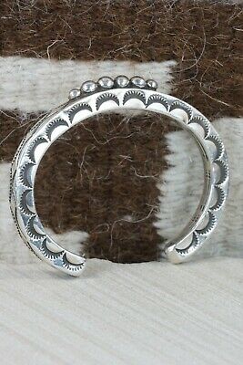 Navajo Sterling Silver Bracelet - Alex Sanchez