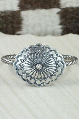 Navajo Sterling Silver Bracelet - Irvin Tsosie