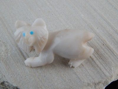 Bobcat Zuni Fetish Carving - Wilfred Cheama - High Lonesome Trading