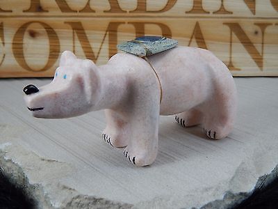 Bear Zuni Fetish Carving - Larry Peina - High Lonesome Trading