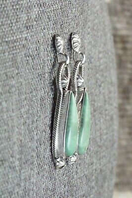 Turquoise & Sterling Silver Earrings - Verley Betone