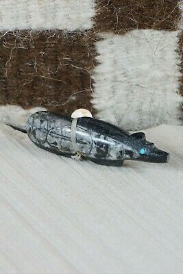 Bear Zuni Fetish Carving - Bernard Laiwakete - High Lonesome Trading