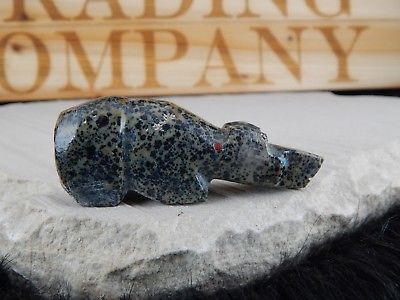 Bear Zuni Fetish Carving - Native American - High Lonesome Trading