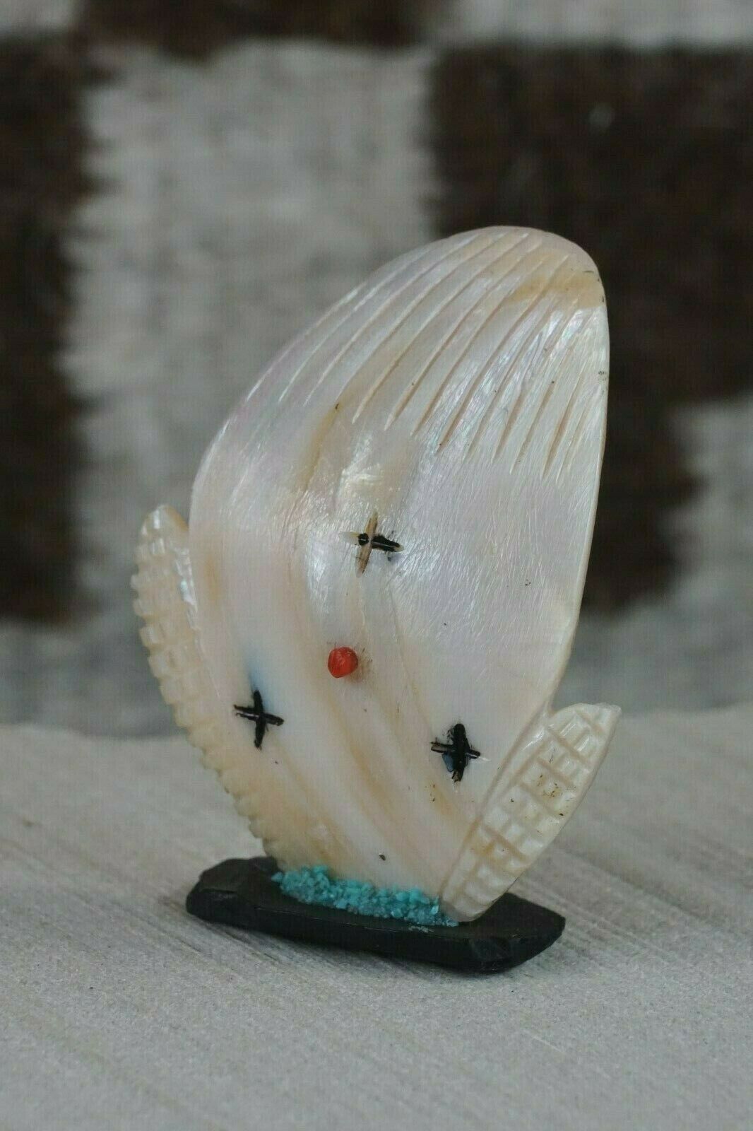 Corn Maiden Zuni Fetish Carving - Stuart Quandelacy - High Lonesome Trading