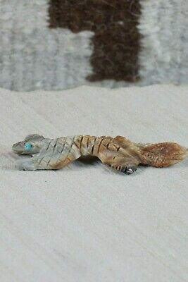 Lizard Zuni Fetish Carving - Cody Cheama - High Lonesome Trading