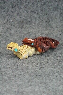 Horned Toad Zuni Fetish Carving - Carl Etsate