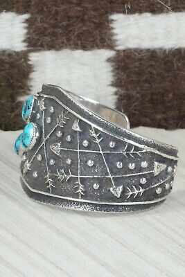 Turquoise & Sterling Silver Bracelet - Delbert Arviso
