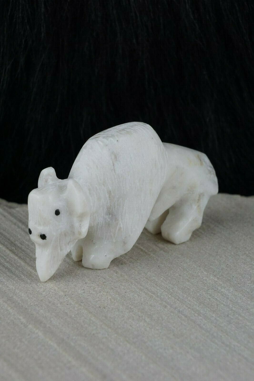 Buffalo Zuni Fetish Carving - Russell Shack - High Lonesome Trading