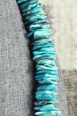 Turquoise & Sterling Silver Necklace - Louise Joe - High Lonesome Trading