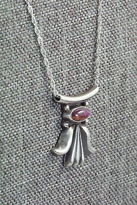 Spiny Oyster & Sterling Silver Necklace - Sharon McCarthy