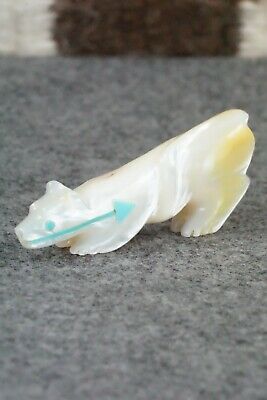 Mountain Lion Zuni Fetish Carving - Andres Quandelacy