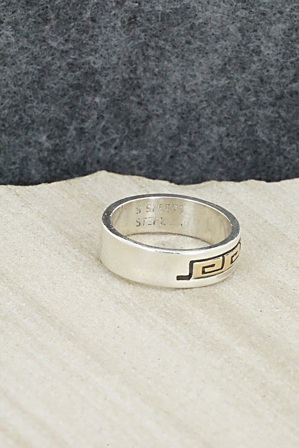 Sterling Silver Ring - Scotty Skeets - Size 6.5