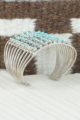 Turquoise & Sterling Silver Bracelet - Susie Livingston