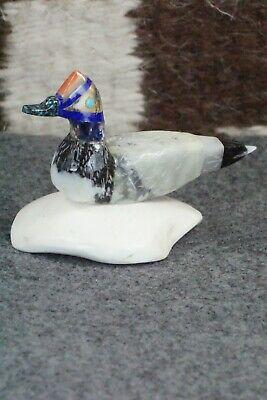 Duck Zuni Fetish Carving - Sullivan Shebola - High Lonesome Trading