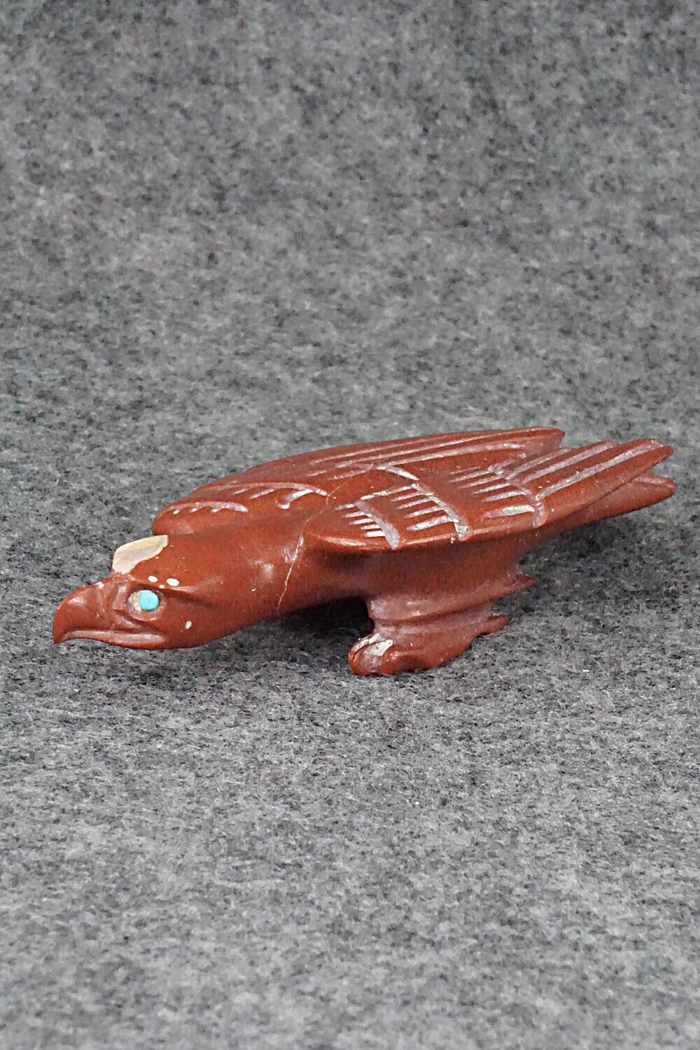 Eagle Zuni Fetish Carving - Albert Eustace