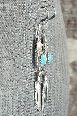 Turquoise & Sterling Silver Earrings - Judy Largo