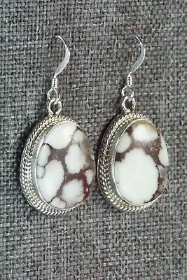 Wild Horse & Sterling Silver Earrings - Annie Spencer