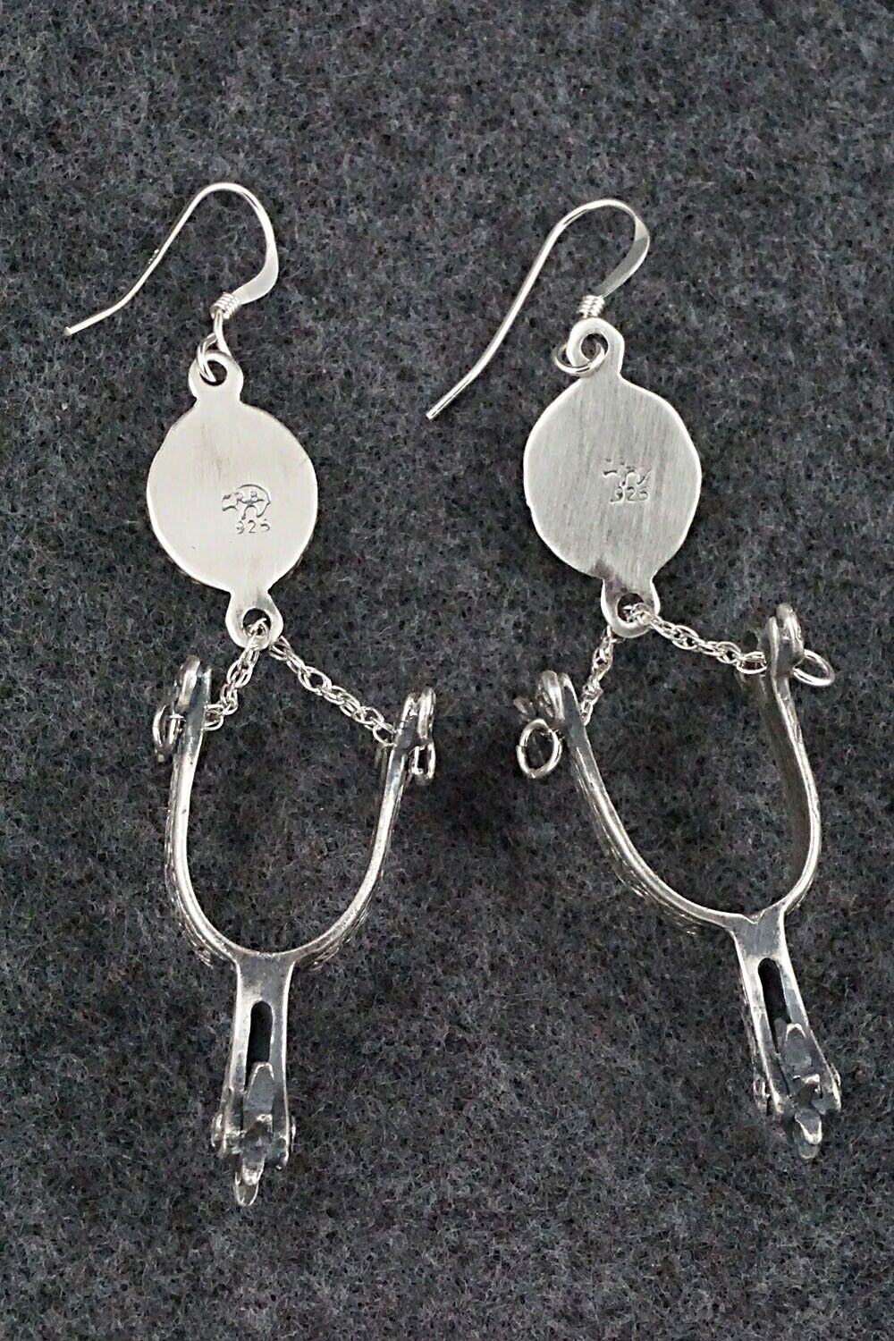 Turquoise & Sterling Silver Earrings - Annie Spencer