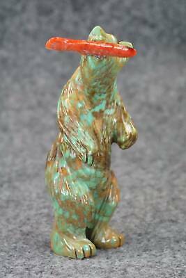 Bear Zuni Fetish Carving - Andres Quandelacy