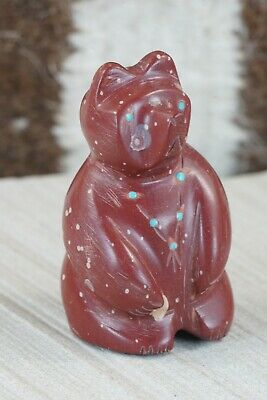Bear Zuni Fetish Carving - Brandon Phillips