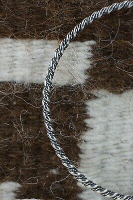 Navajo Sterling Silver Bangle Cuff - Elaine Tahe