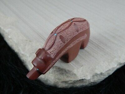 Bear Zuni Fetish Carving - Brandon Phillips - High Lonesome Trading