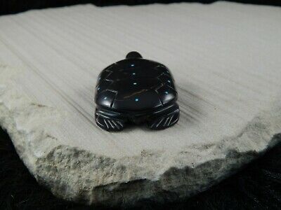 Turtle Zuni Fetish Carving - Alex Tsethlikai - High Lonesome Trading