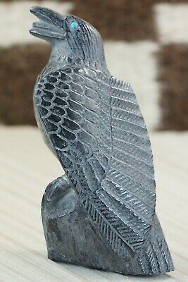 Crow Zuni Fetish Carving - Derrick Kaamasee