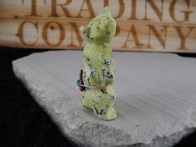 Bear Zuni Fetish Carving - Jimmy Yawakia - High Lonesome Trading