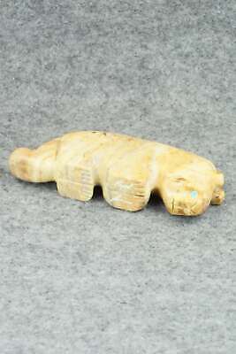 Mountain Lion Zuni Fetish Carving - Reynold Lunasee