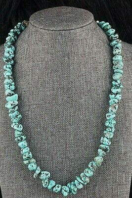 Navajo Turquoise Nugget Necklace - Louise Joe - High Lonesome Trading