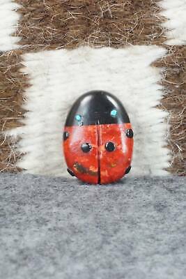 Lady Bug Zuni Fetish Carving - Reynold Lunasee