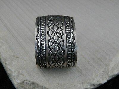 Navajo Sterling Silver Bracelet - Leonard Maloney - High Lonesome Trading