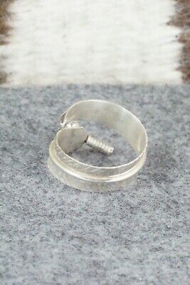 Turquoise & Sterling Silver Ring - Chester Charley - Size 6