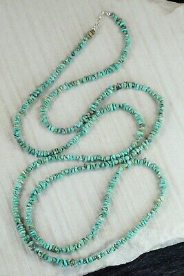 Navajo Turquoise & Sterling Silver Necklace - Native American