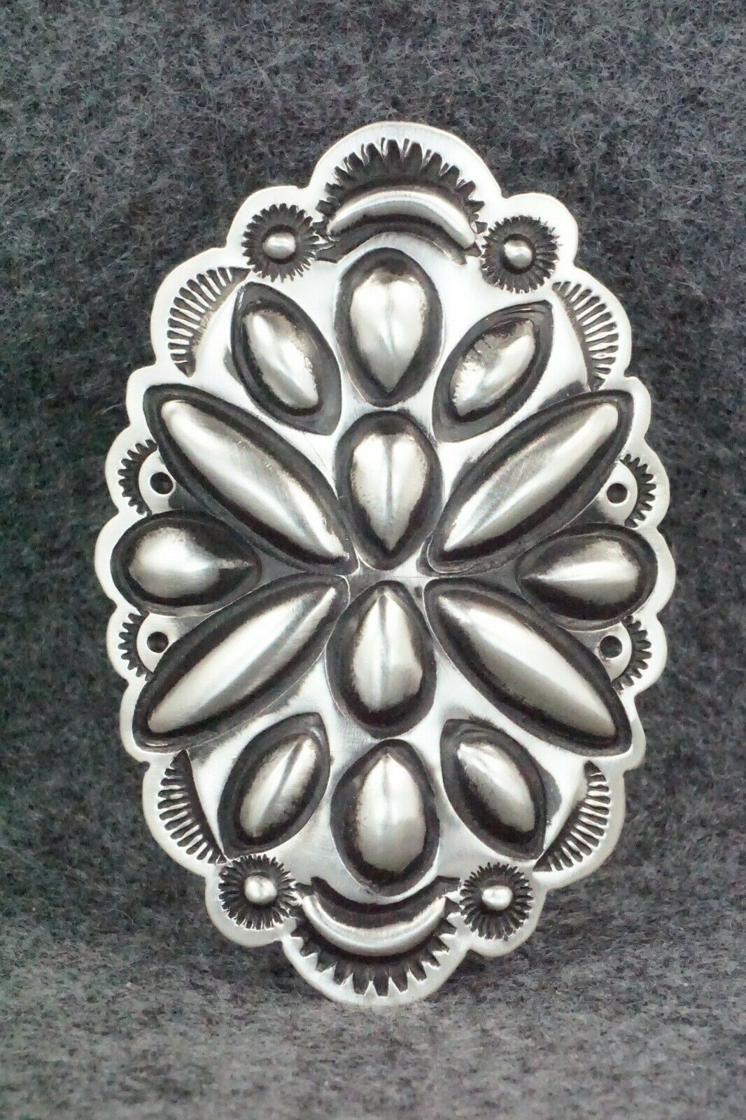 Sterling Silver Ring - Leander Tahe - Size 9.5