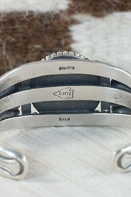 Navajo Turquoise and Sterling Silver Bracelet - Calvin Martinez - High Lonesome Trading