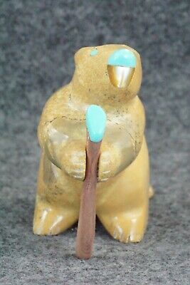 Beaver Zuni Fetish Carving - Enrike Leekya
